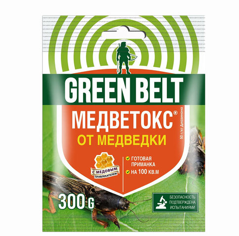 Медветокс (300гр) Эффективная приманка с медовым привлекателем.  Уничтожает медведку  300 г на 1 сот — фото